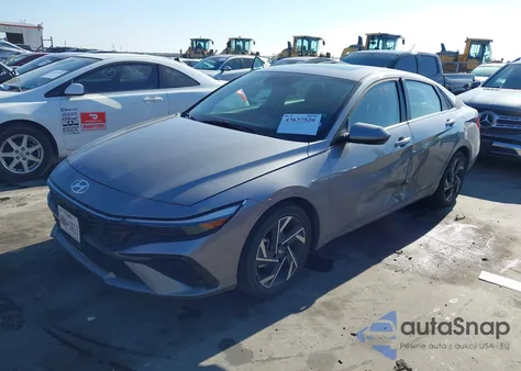 2025 Hyundai Elantra Sel Convenience из США, поврежденный, VIN KMHLS4DG2SU018819